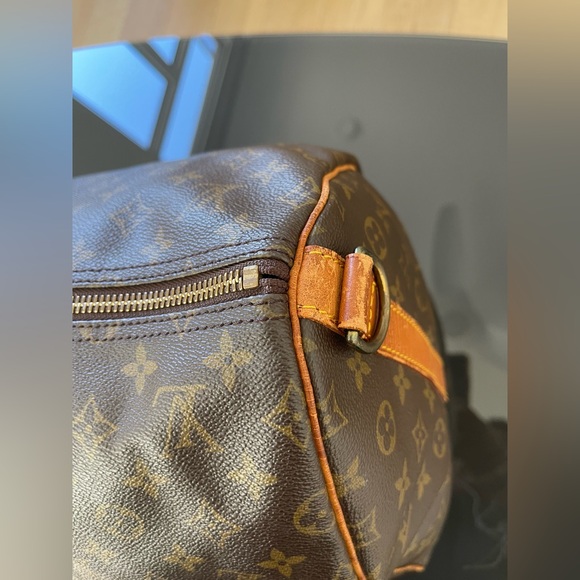 LV Monogram Keepall Bandouliere 55 - Picture 7 of 12
